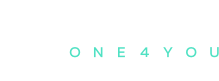 One4You logo - light variant